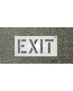 Stencil-EXIT 24"x12" LDPE
