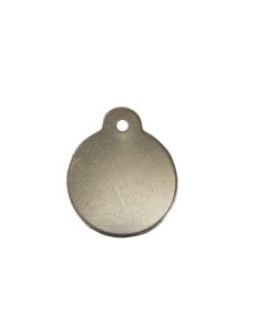 Tag-Round with Ear 1-1/4" 316 Stainless Steel 10 pack