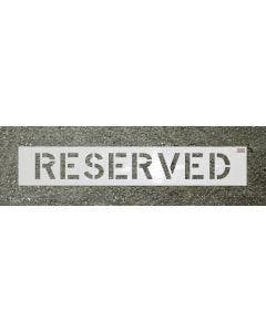 Stencil-RESERVED 12"x9" LDPE
