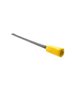 Stake Flags Yellow 21" Staff, 4"x5" Flag (1000 flags)