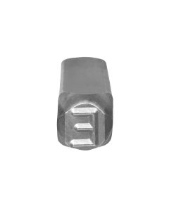 Stamp Sort-3/16" Round Face E