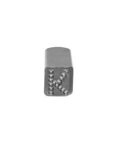 Stamp Sort-3/16" Dot Design K