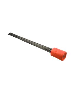 Stake Flags Red  Flourescent 21" Staff, 2-1/2"x3-1/2" Flag (1000 flags)